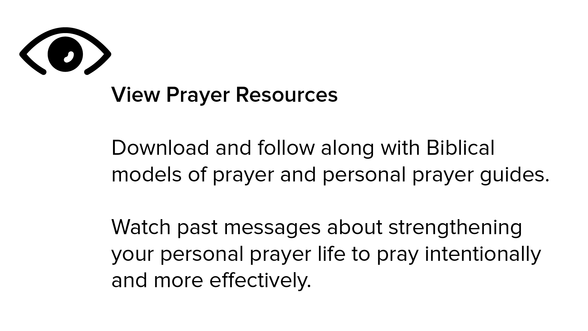 21 Days of Prayer - Resources 21 Days of Prayer - Resources