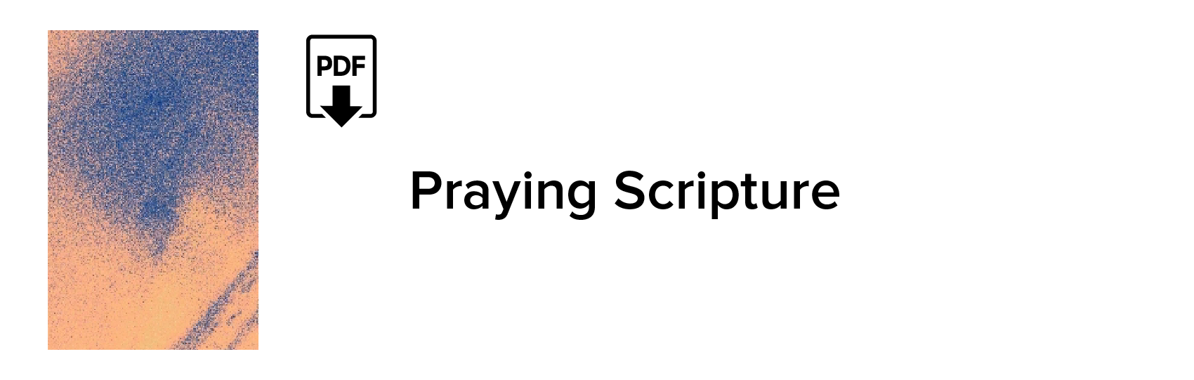 21 Days - Praying Scripture