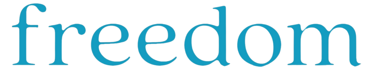 Freedom Logo (White)