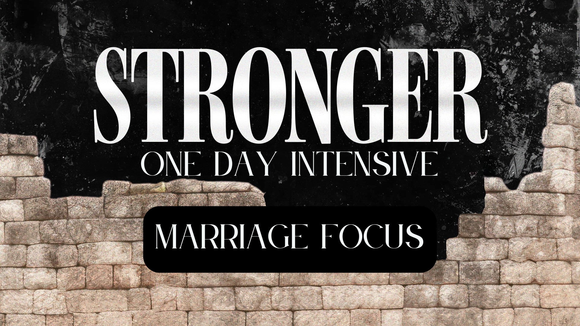 Stronger Marriage Intensive